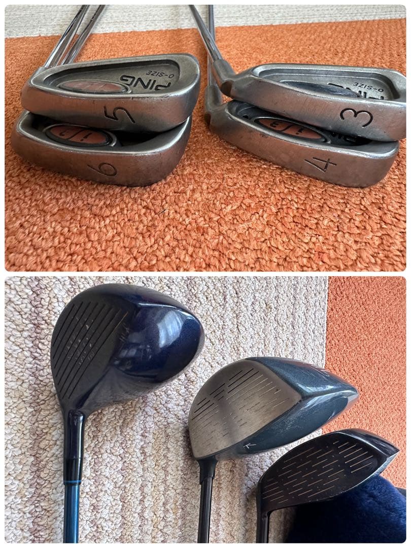 手渡し対応/期間限定出品 中古ゴルPING カタナcallaway NIKE