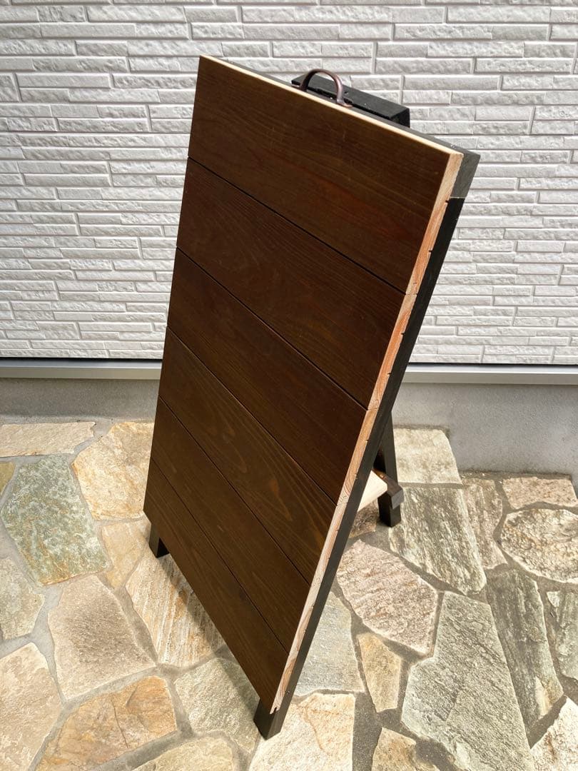 サイズオーダー　Ａ型看板　杉　かっこいい　オリジナル　おまけ