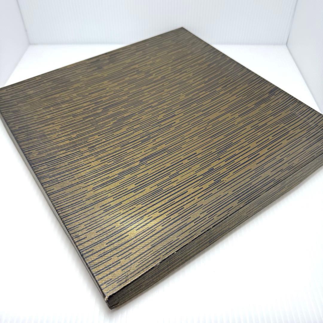 未使用 輪島塗 沈金 トレー お盆 膳 鶴 高級 漆 漆器 飾り 共箱 説明書