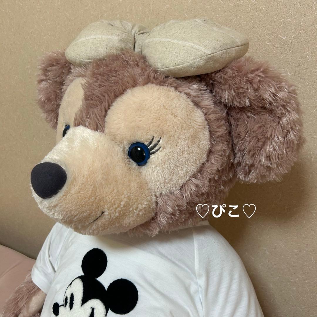 ディズニー 初期 ダッフィー&シェリーメイ ぬいぐるみ セット LLサイズ