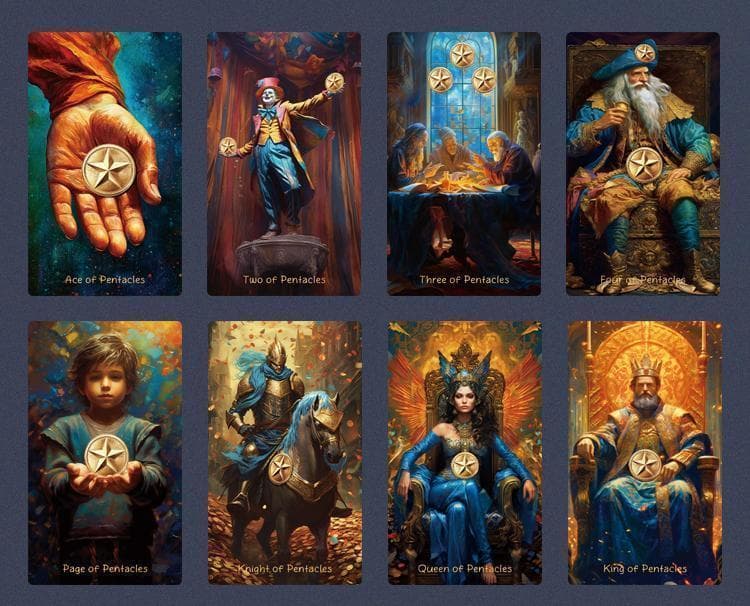 【正規品タロットカード】新作✨入手困難な海外美麗デッキ✨光の王国のタロットカード