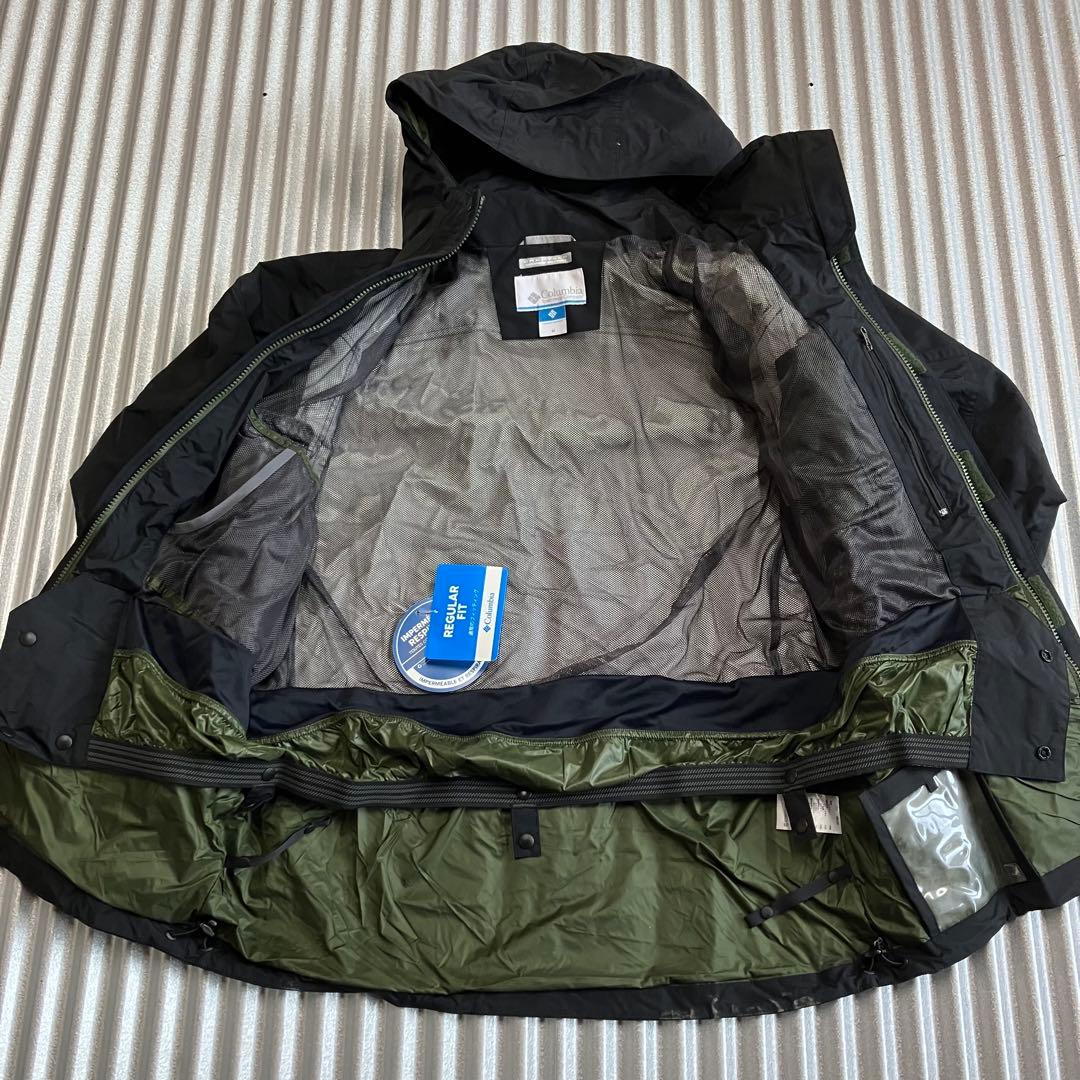 未使用　コロンビア　スノボウェア　上着　ジャケット　アウター　メンズ　黒　M