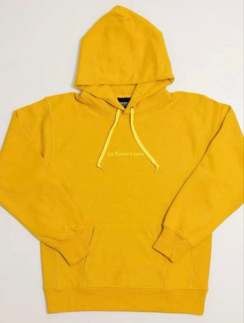 藤井風my flower’s hereフーディ Sサイズ マスタード　パーカー