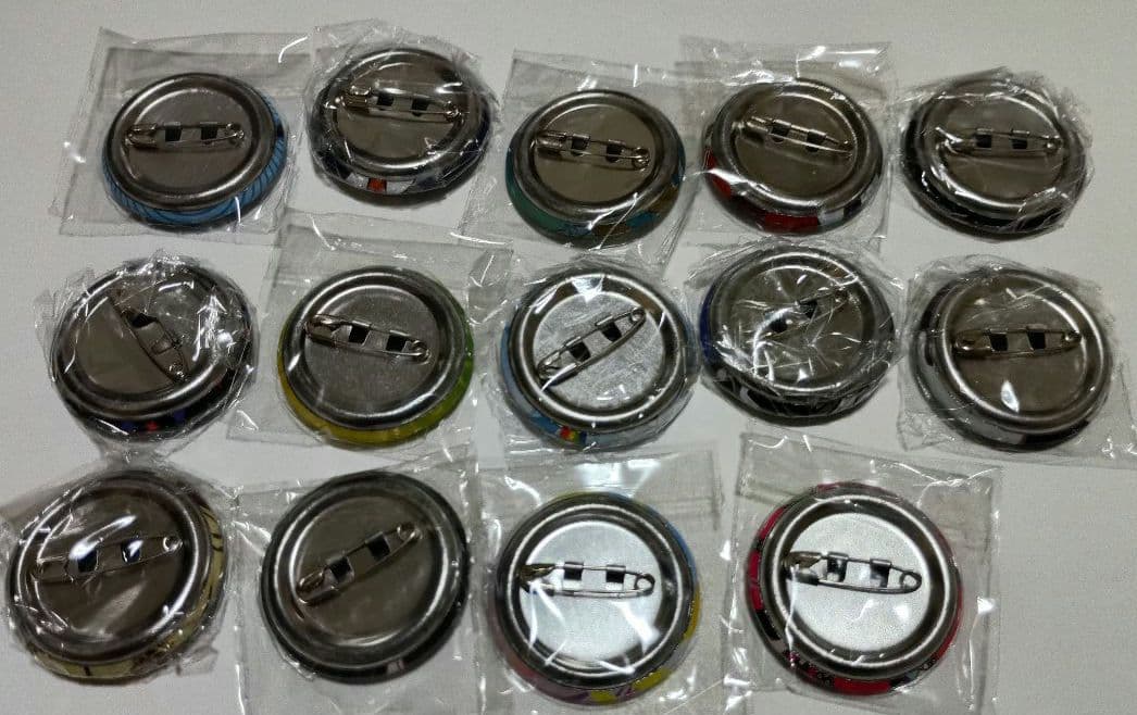 ポップン　ミニ缶バッジ　15個セット　まとめ売り