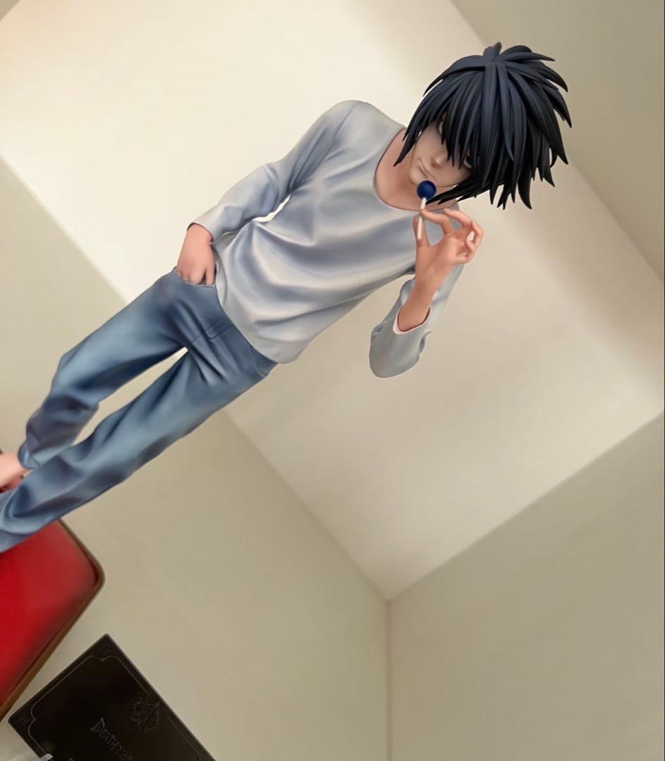 デスノート エル・ローライト L ガレージキット ガレキ スタチュー③