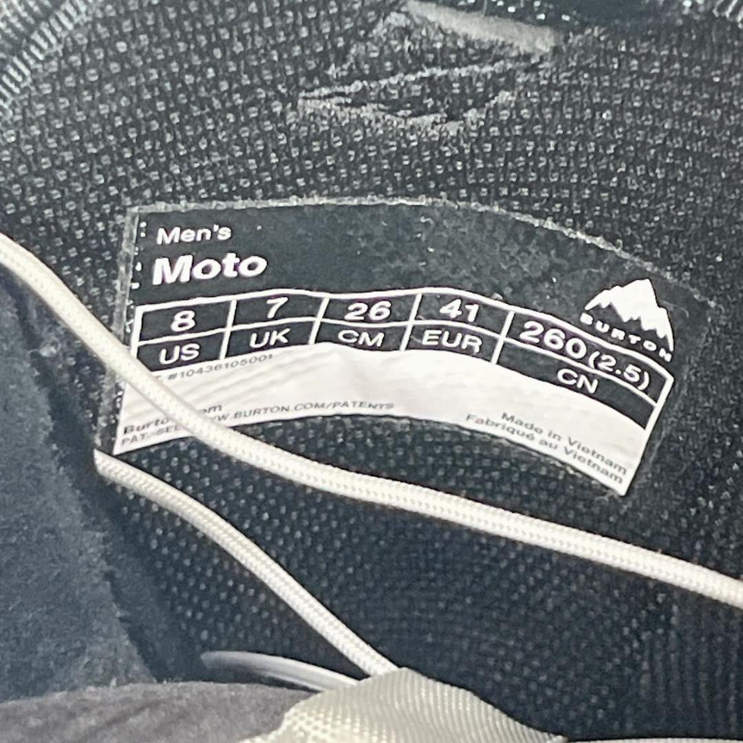 BURTON バートン スノーボード ブーツ MOTO クイックレース 26.0