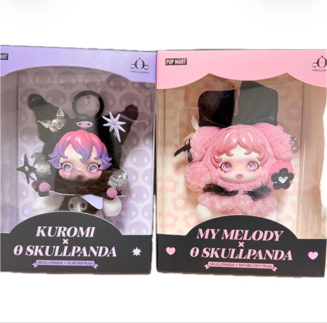POPMART スカルパンダ　メロクロ、XGセット