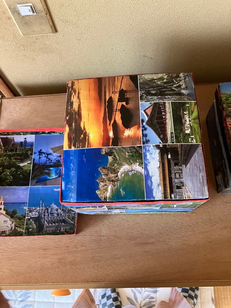風景の写真で作った無限マトリョーシカの箱