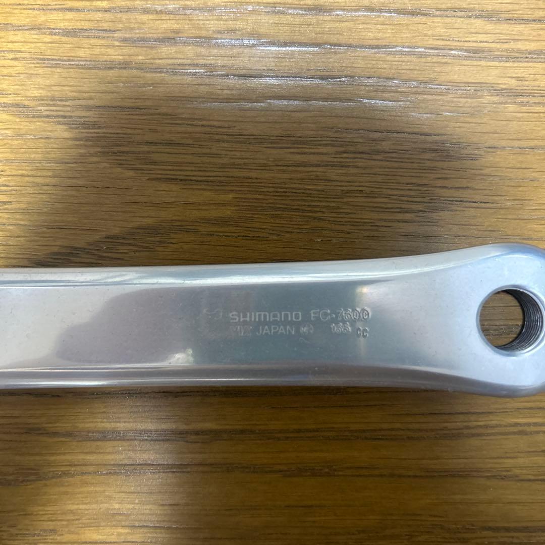 デュラエース　クランク　165mm 49T njs FC-7600