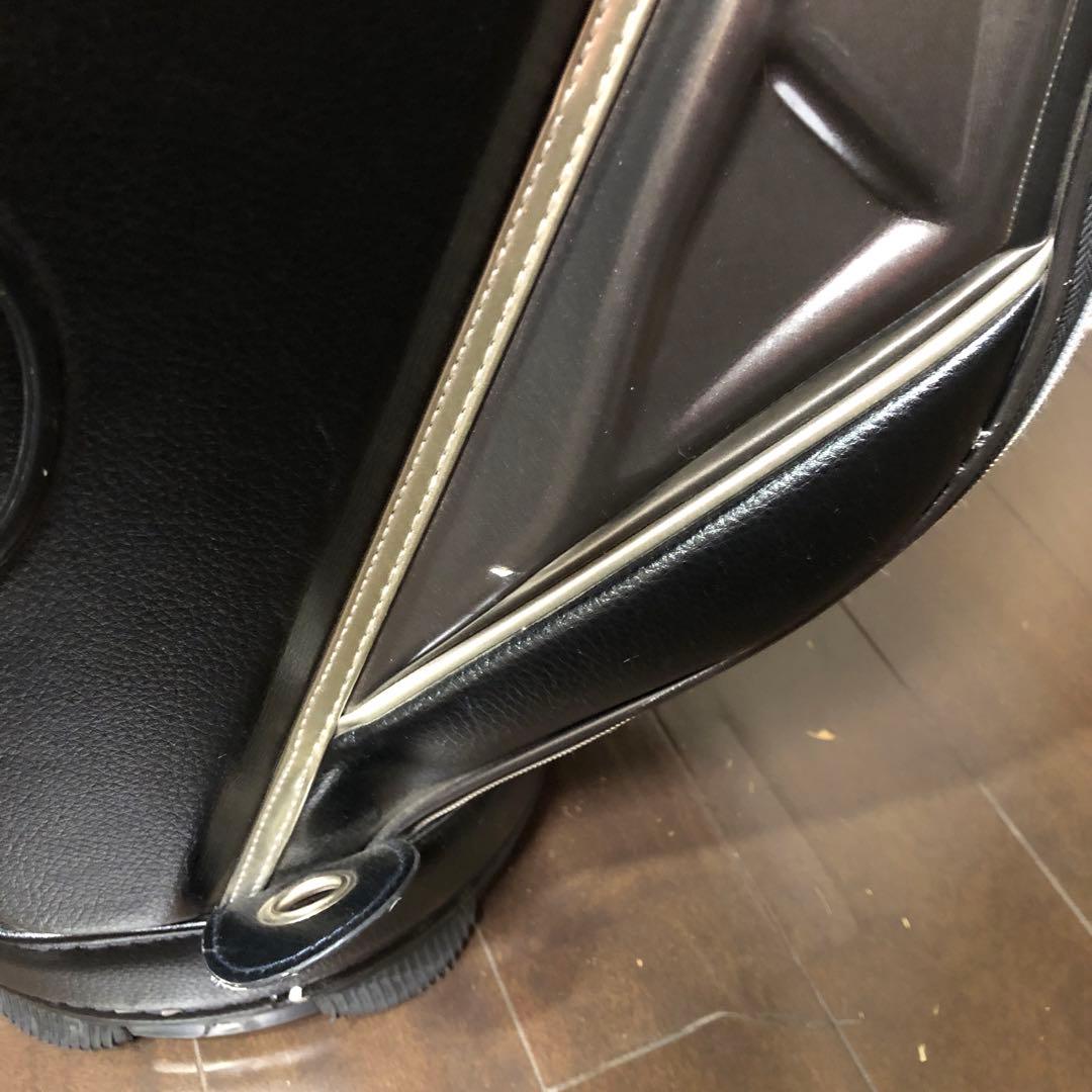 連休特価　Lexus ✖️Admiralキャディバッグ 黒 ストライプ