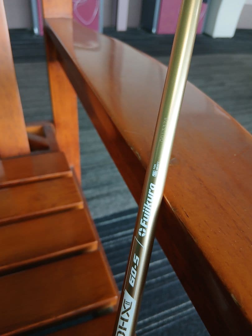 speedernxゴールド60Sブリヂストンスリーブ付き！