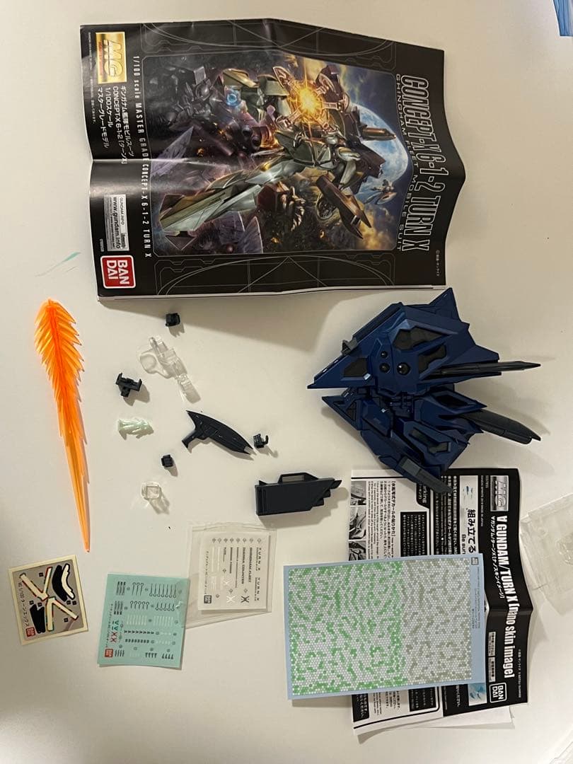 MG ターンエーガンダム　ターンX シドミード展限定品　＋ガンダムマーカー