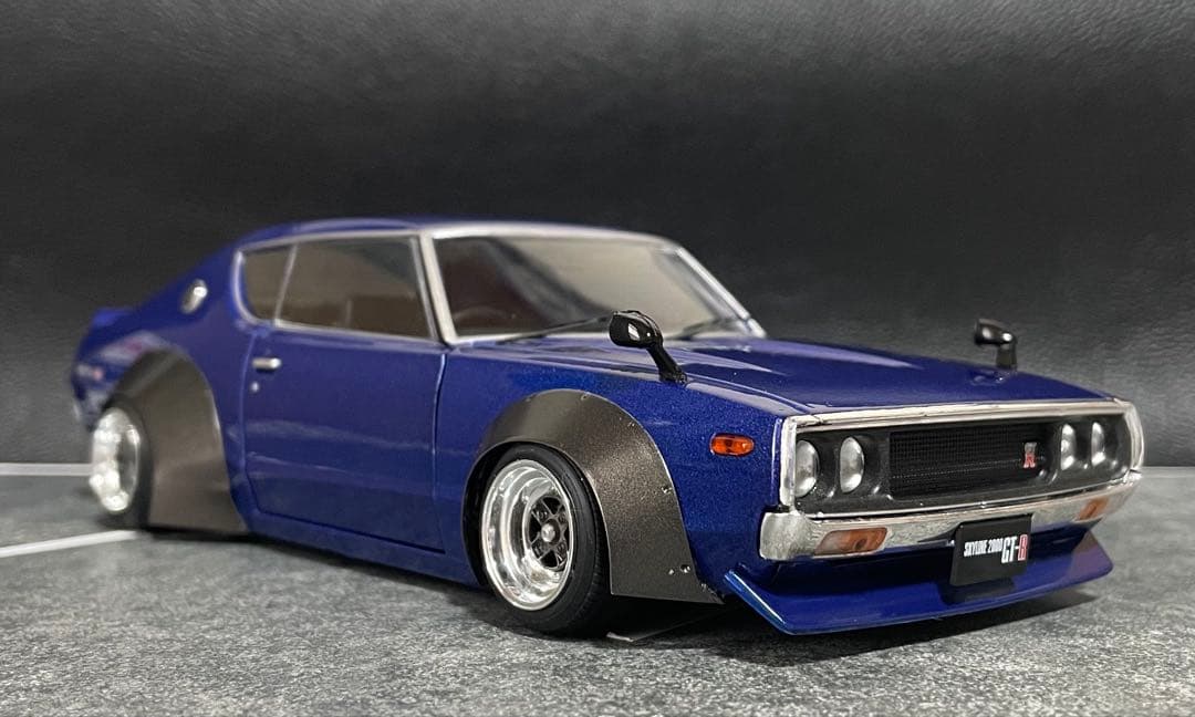 1/24 アシェット 国産名車 スカイライン ケンメリ 旧車 改造車 カスタム
