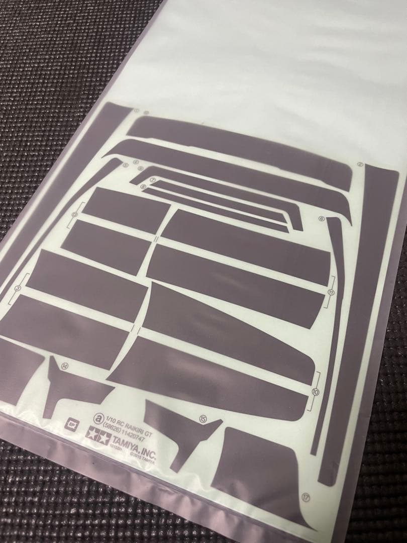 タミヤ 1/10 ライキリGT塗装済みボディ