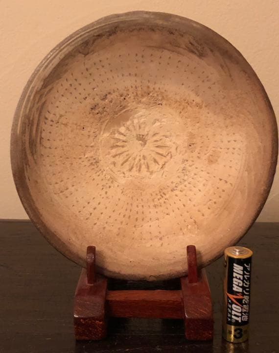 高麗　粉青沙器　　三島　皿　　　　　　#三作三島　#ニ作三島