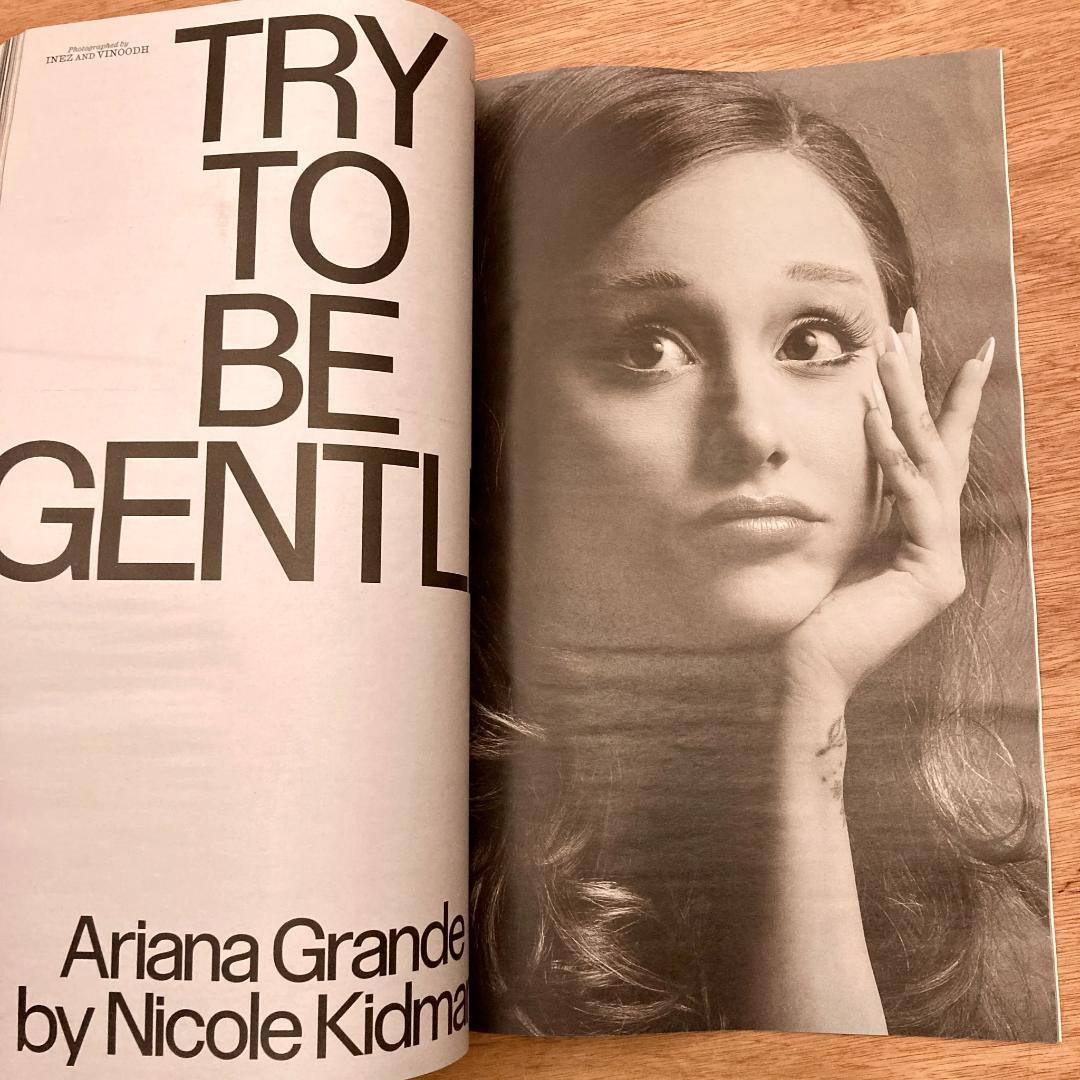 アリアナ・グランデ レア洋書：INTERVIEW #564: