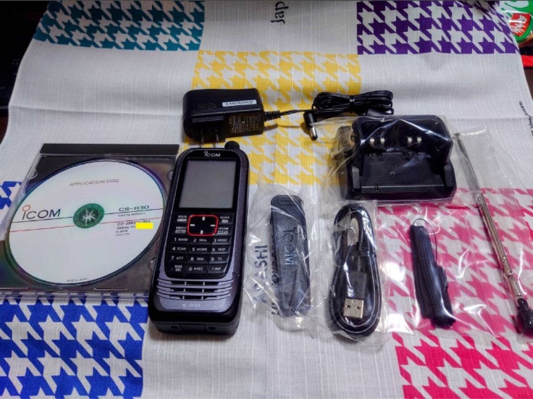 【希少】受信改造済ICOM アイコム IC-R30(CS-R30セットプレミアム
