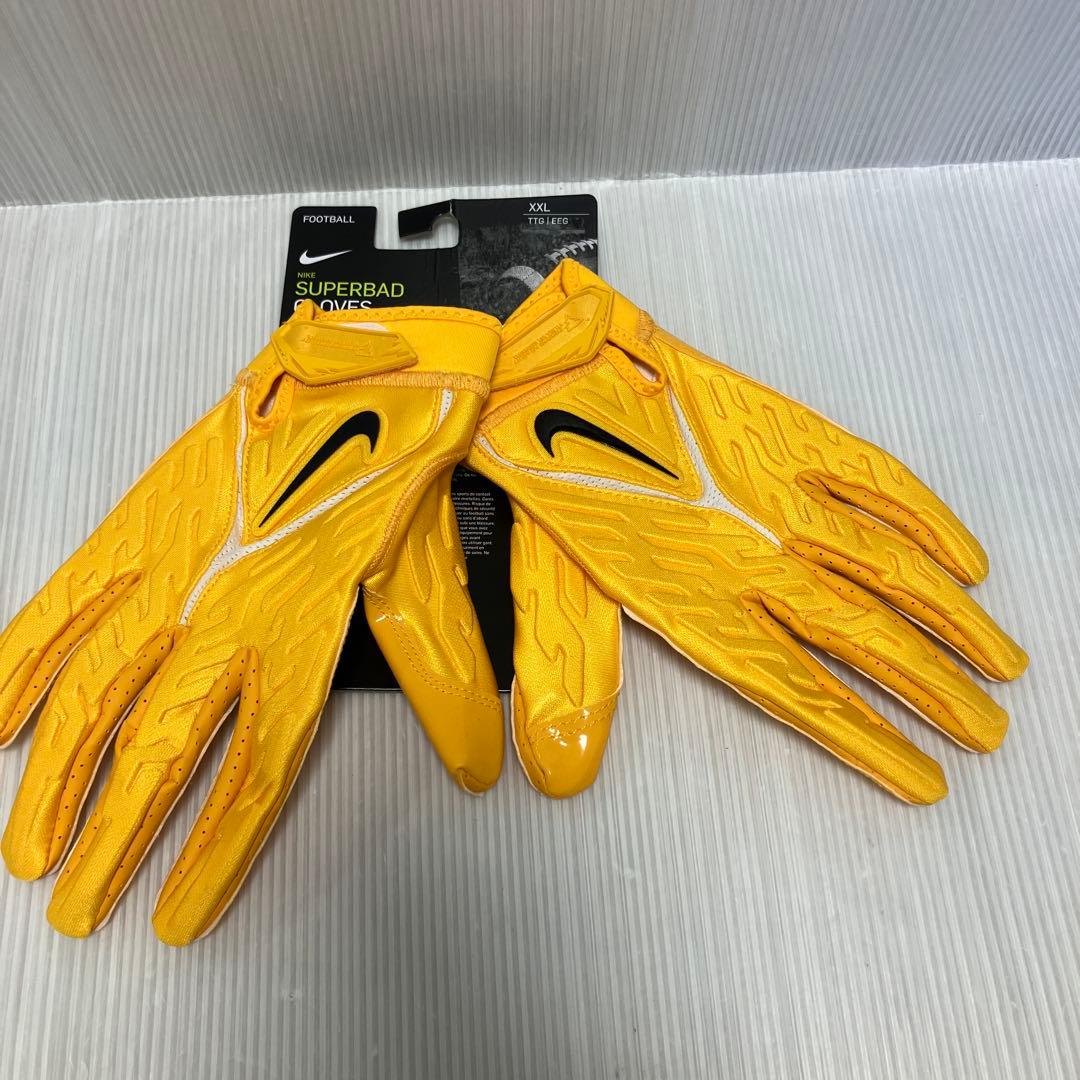 送料無料 新品 NIKE アメフト SUPERBAD GLOVES XXL