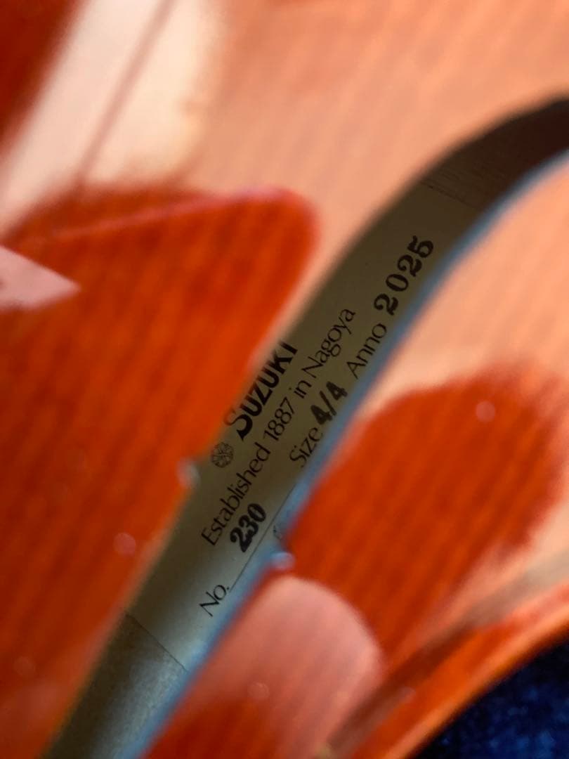 suzuki violin no.230 4/4 アウトフィットバイオリン