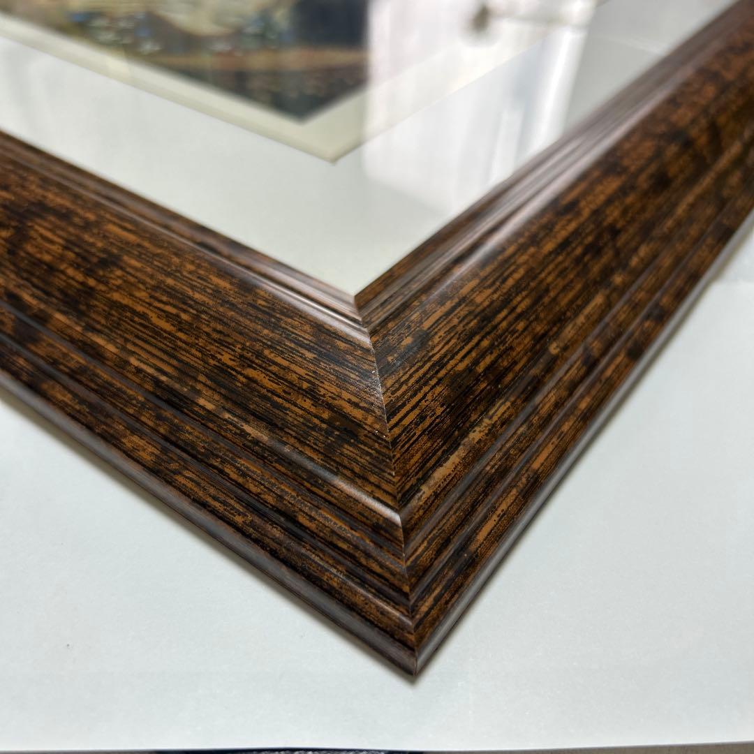 グスタフ・クリムト 接吻 ポスターアートフレーム(箱付き) 未使用商品