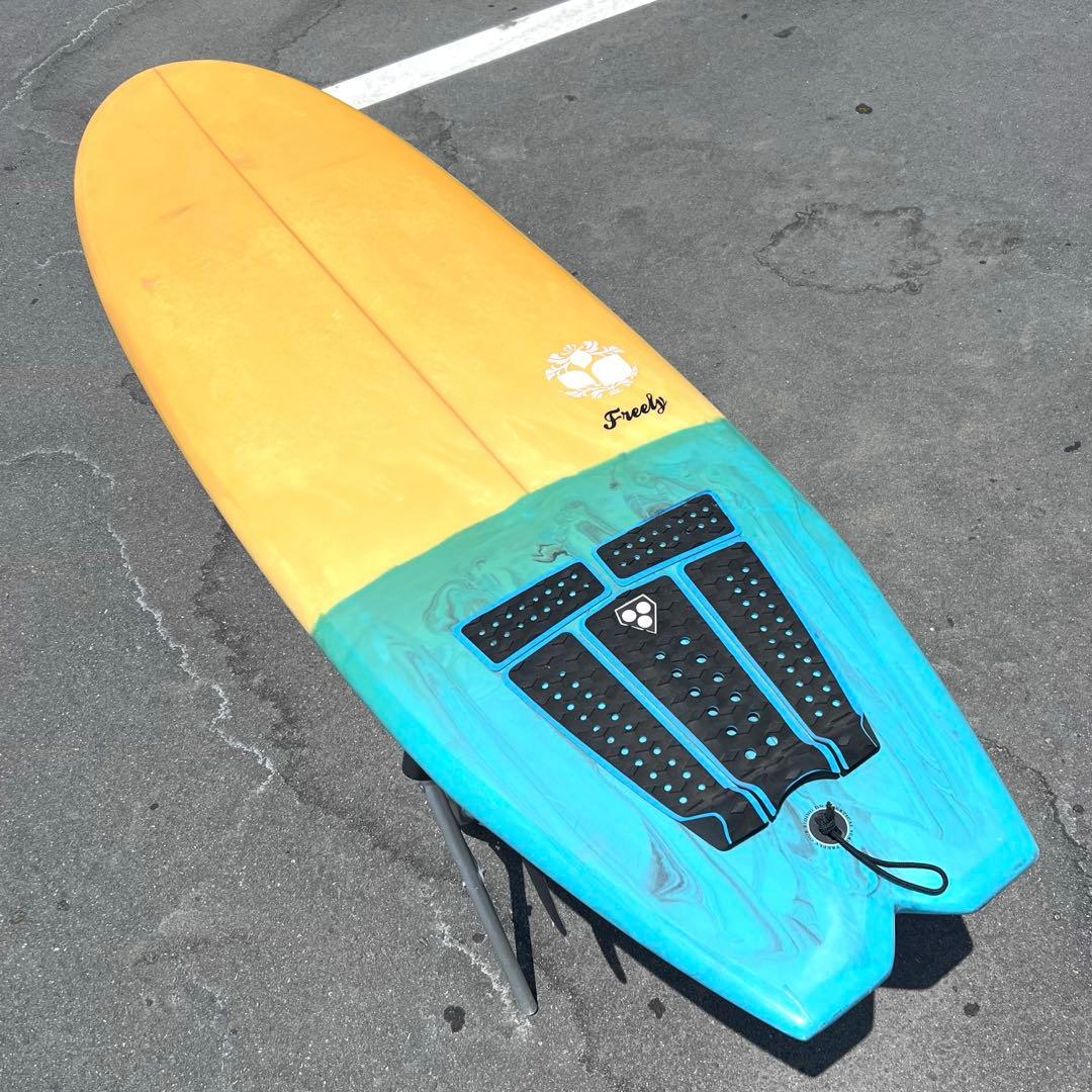 Three Weather FREELY ファンボード 5’10 5フィン 42