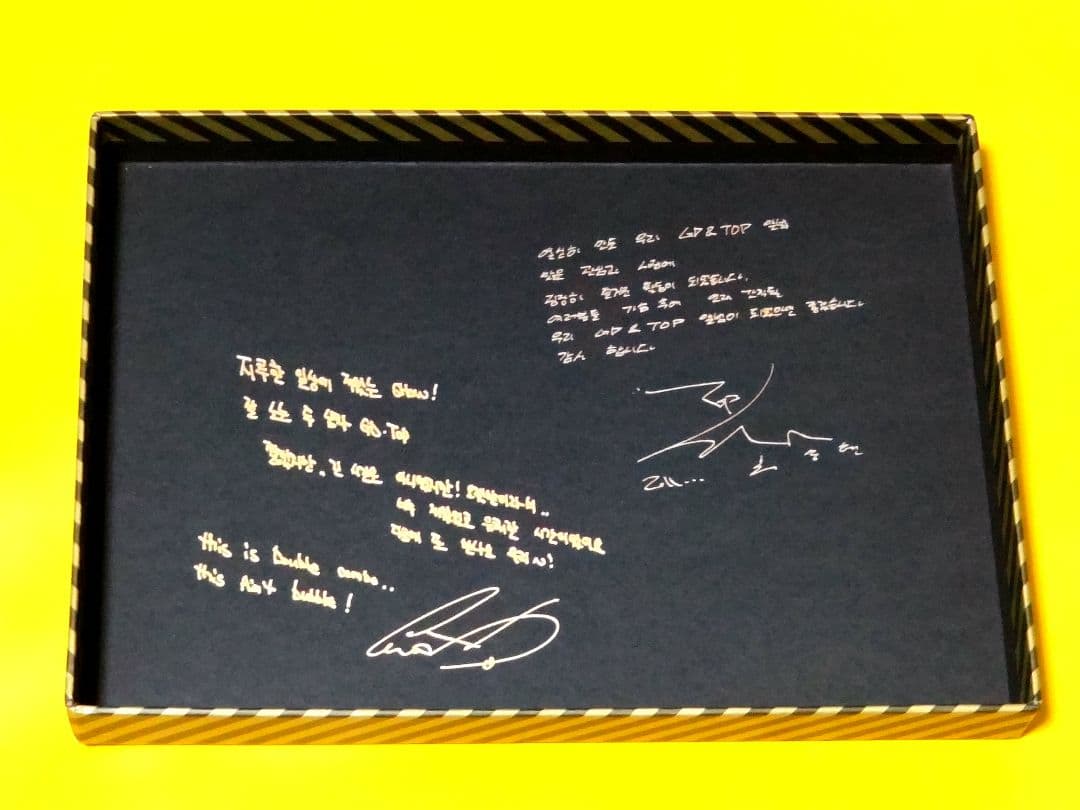 BIGBANG GD&TOP PLAY 韓国版 OH YEAH 日本版