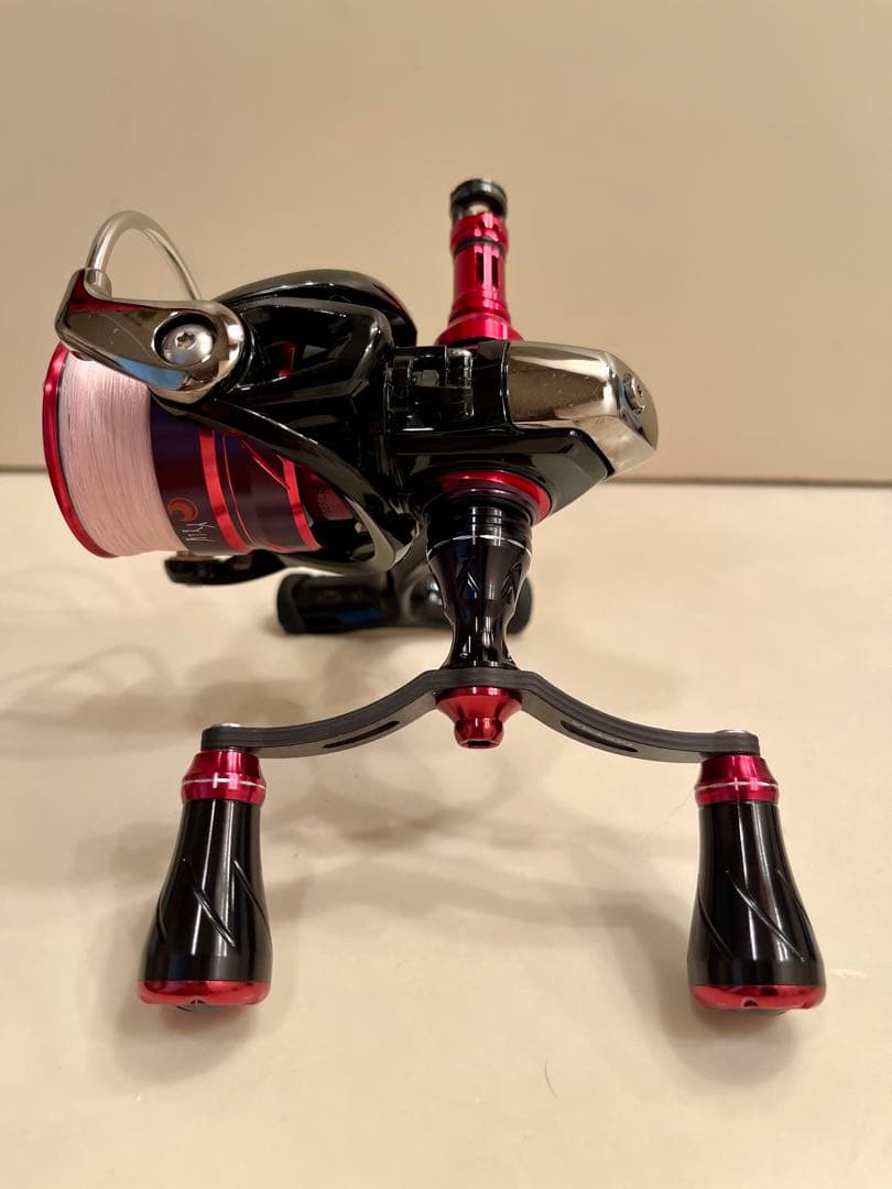 最終☆ カスタム Daiwa 18月下美人 MX LT 2000S ライン付