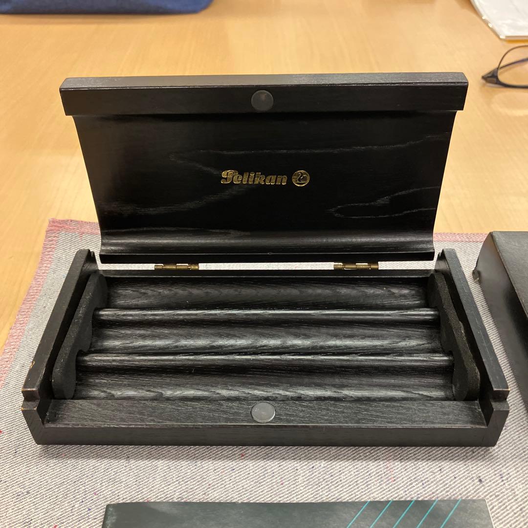 Pelikan M760ペリカン150周年記念 18K B木箱付 未使用品