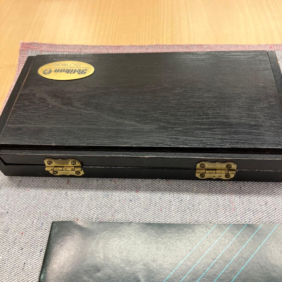 Pelikan M760ペリカン150周年記念 18K B木箱付 未使用品