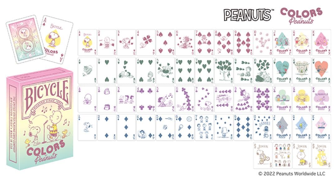 【希少】Bicycle バイシクルPeanuts スヌーピー3セット【入手困難】