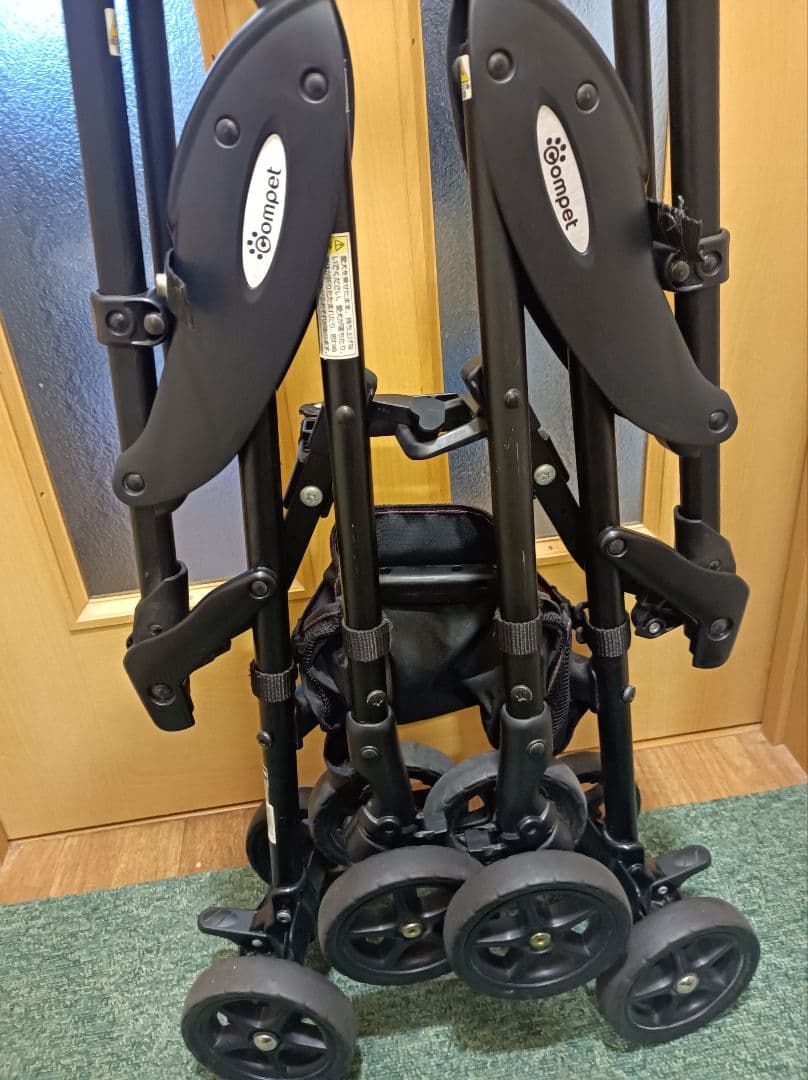 Compet コムペットミリミリ ルビードット 軽量分離型ペットカート