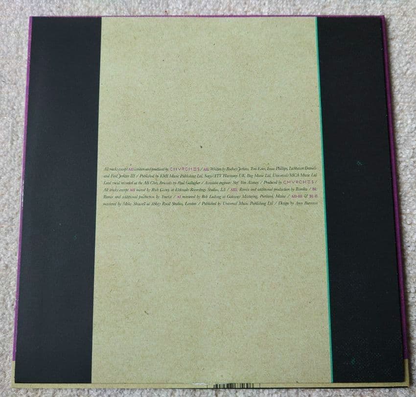 Chvrches チャーチズ レコード 5枚