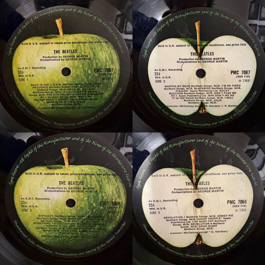【超メガレア！】ビートルズ/ホワイトアルバム　UKオリジナル　超稀少Mono盤！