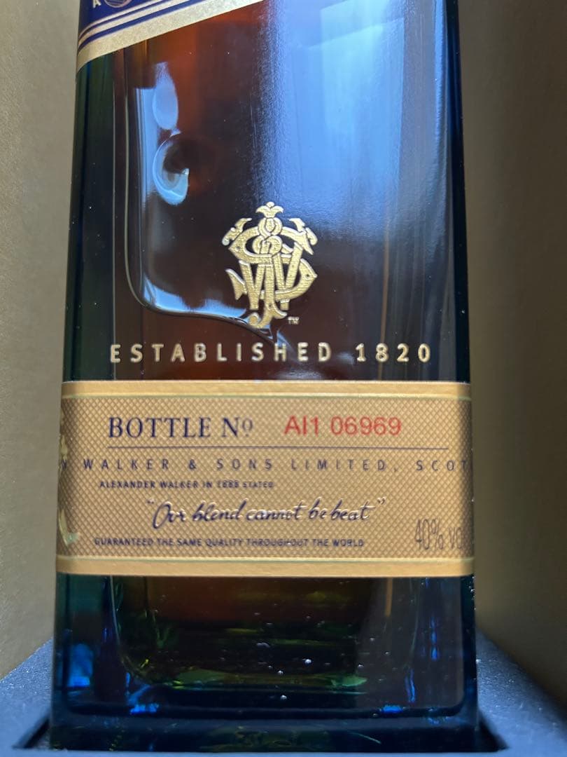Johnnie Walker Blue Label ウイスキー　750ml