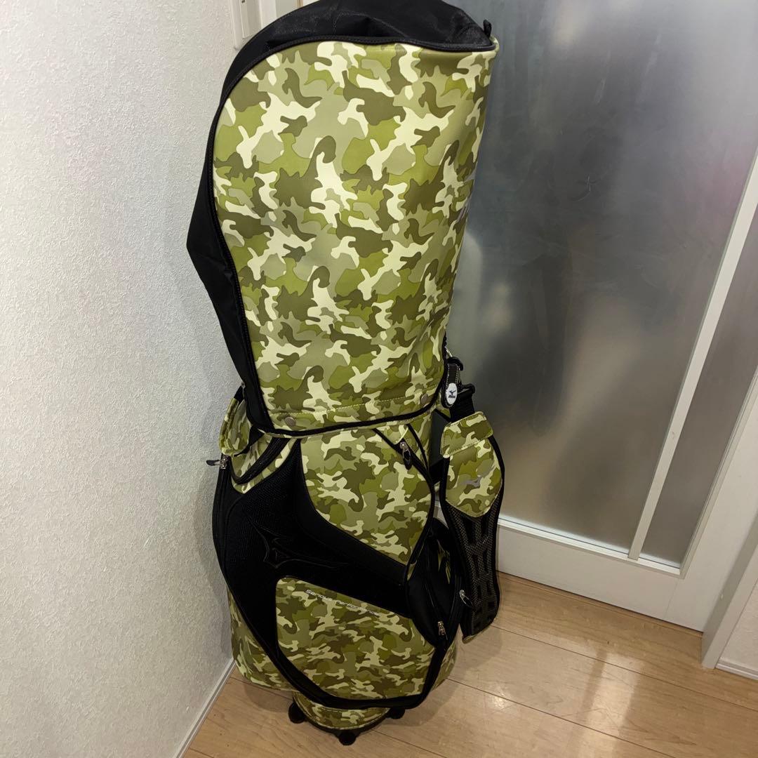 レア！軽い2.5kg！！　MIZUNO ミズノゴルフバック！　迷彩！
