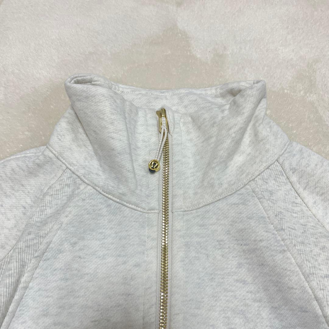 ルルレモン Scuba オーバーサイズ ファネルネックハーフジップ スウェット