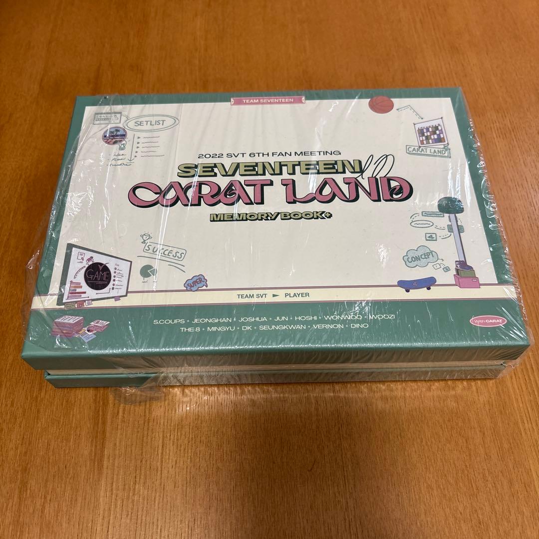 SEVENTEEN DVDセットとメモリーブック