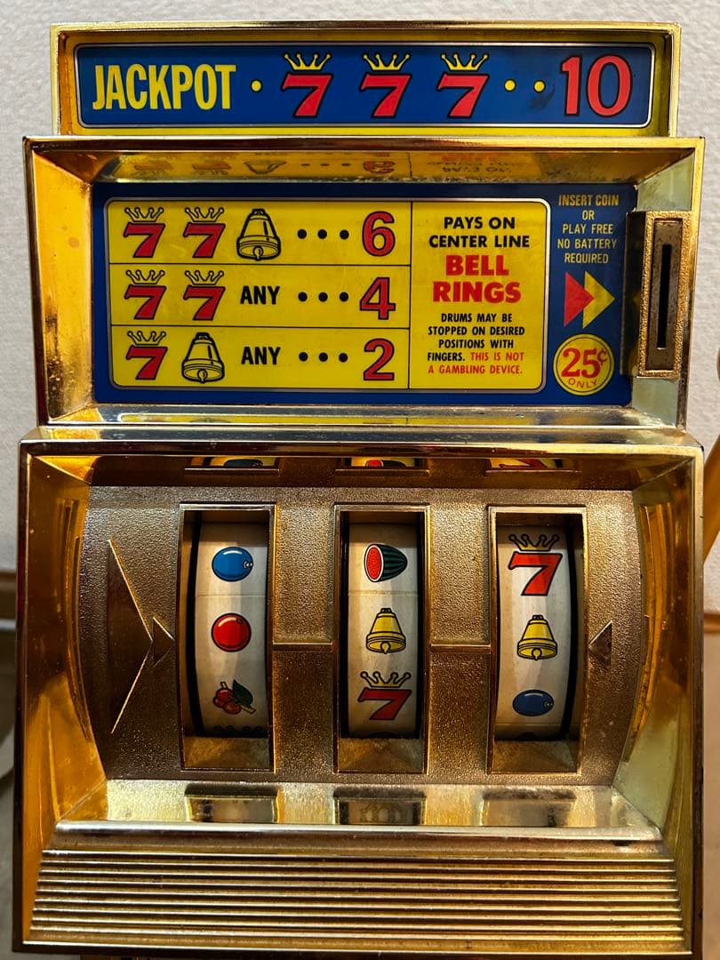 アンティーク　スロットマシン　CASINO SEVEN