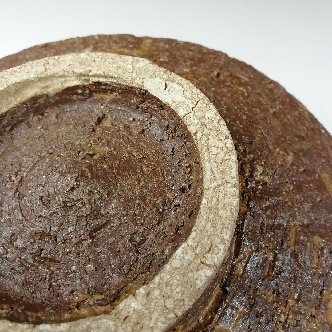 Ｔ２２８　茶碗　『瀬戸伊賀　茶碗』『野田東山作』　共箱　抹茶碗　茶道具