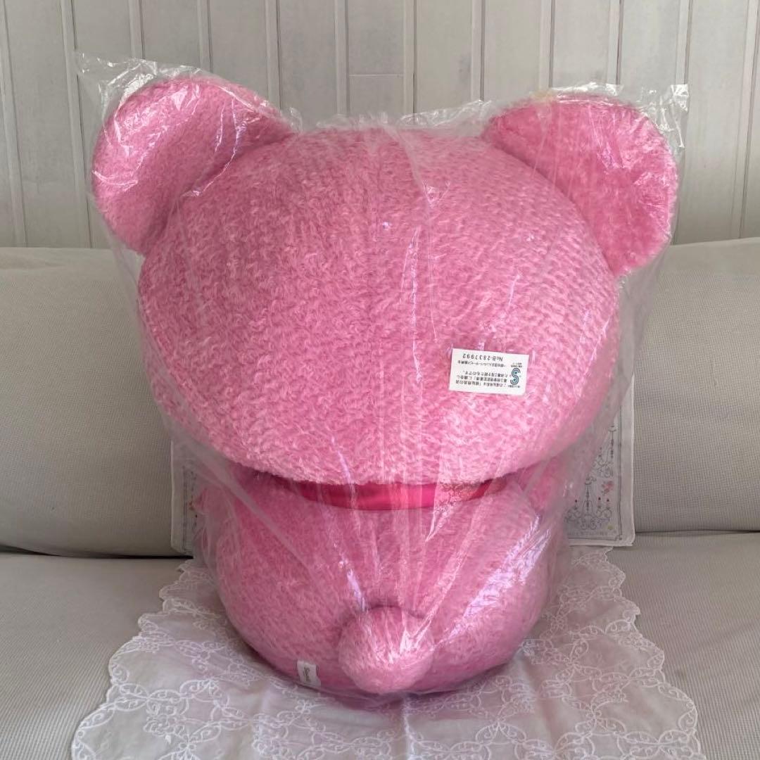 【 新品・未使用 】　超特大！　ハローキティ　ぬいぐるみ　ピンク　くま　激カワ♡