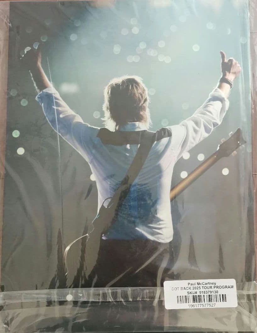 ポール・マッカートニーGOT BACK 2025ツアープログラム