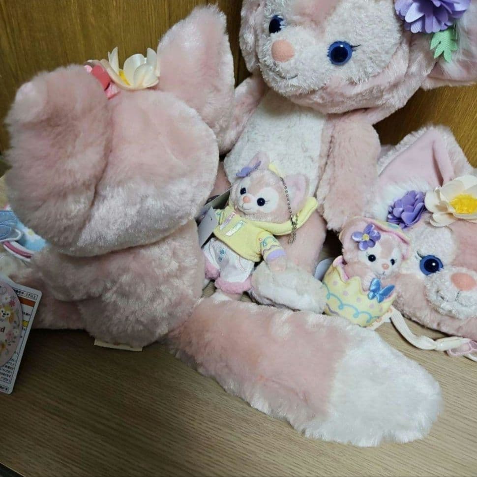 カムファインドスプリング　リーナベル　ぬいぐるみバッジ　ぬいば　キーホルダー