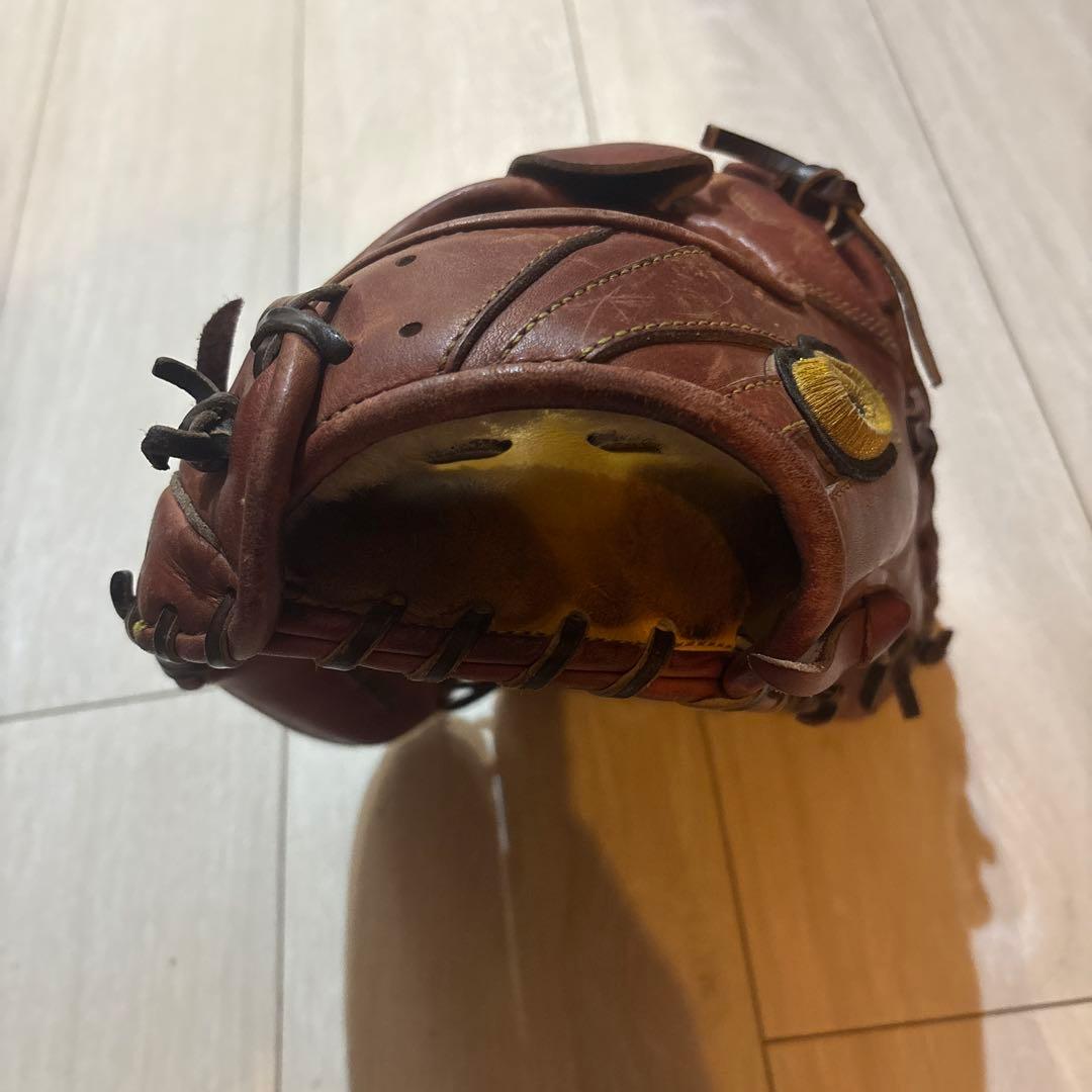 アシックス 硬式グローブ ブラウン
