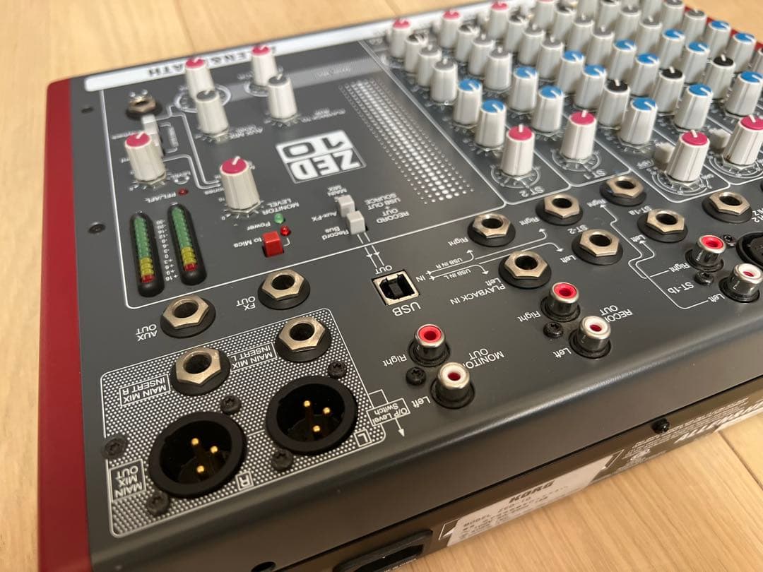 【超美品】ALLEN&HEATH ZED10 アナログミキサー