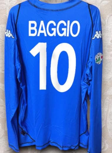 03/04 ブレシア ホーム 10番 ロベルト・バッジョ 長袖 ユニフォーム
