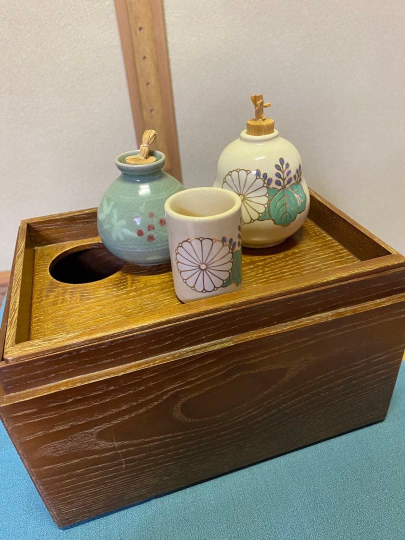 茶道具 / 茶箱 利休茶箱 女桑 上品