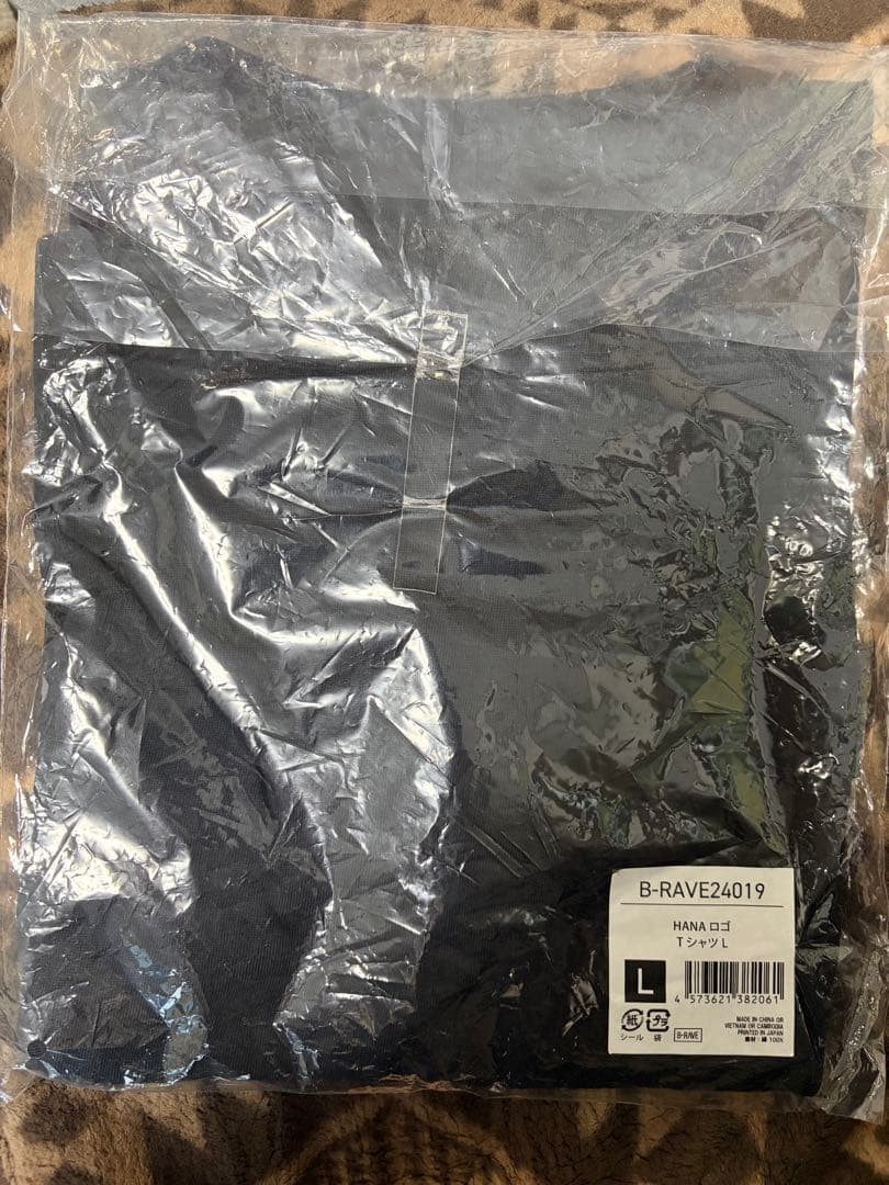 B-RAVE HANA ブラック Tシャツ Lサイズ