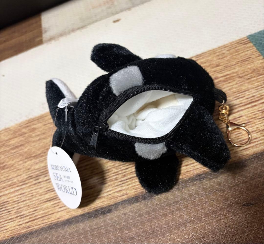 須磨シーワールド　シャチ　ぬいぐるみ　マルチケース