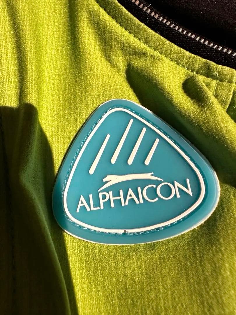 ALPHAICON レインドッグガード Mサイズ 緑/黒