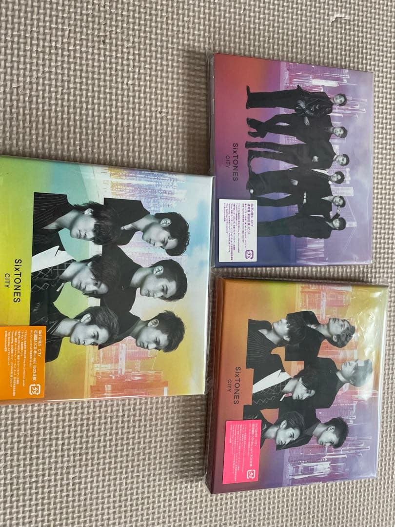 SixTONES CITY CD&DVD&特典